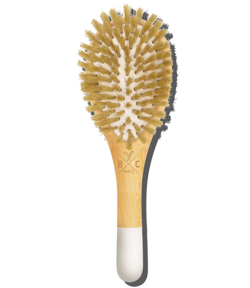 025 Wooden Hair Brush for Baby with Boar bristles