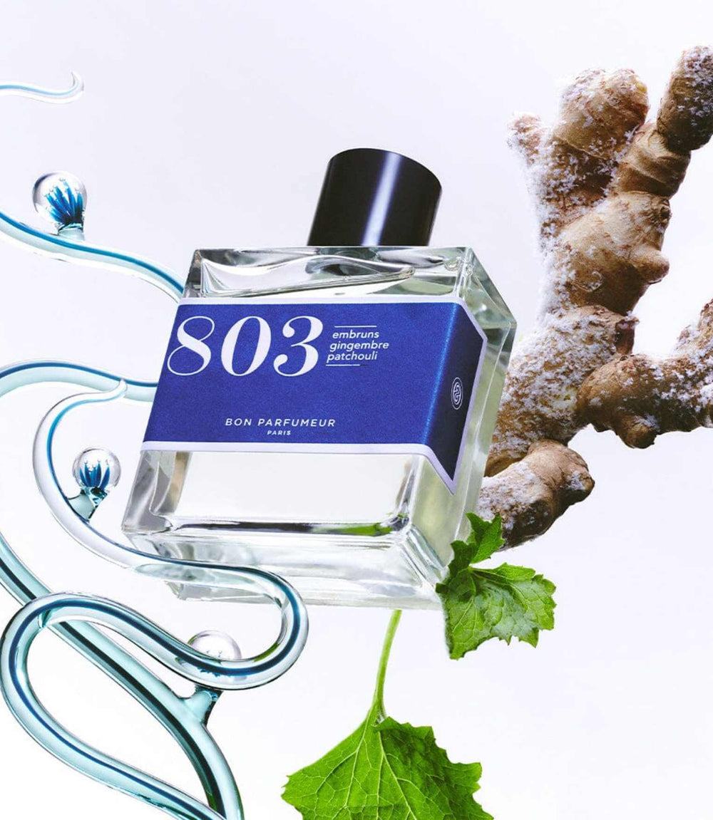 Eau de Parfum 803 Aquatic: Sea Spray, Ginger, Patchouli 30ml