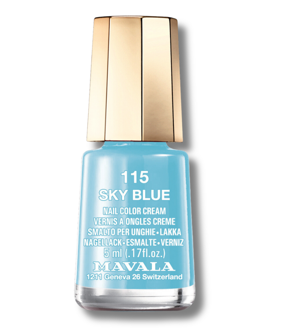 Mini Color Nail Polish - Sky Blue 5ml